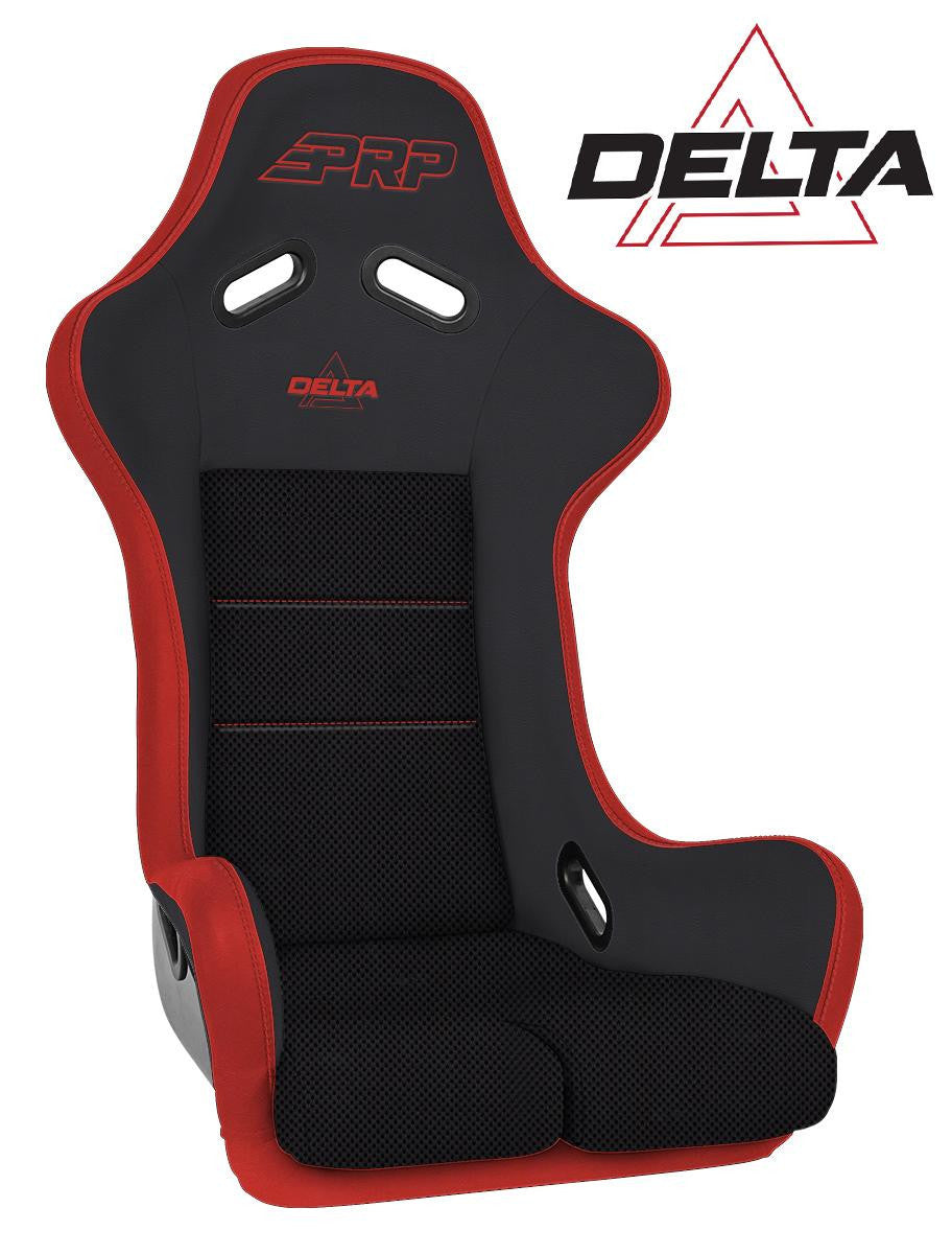 PRP Delta Composite Seat - Black & Red