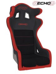 PRP Echo Composite Seat - Black & Red