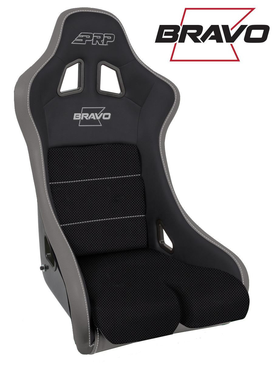 PRP Bravo Composite Seat - Black & Gray
