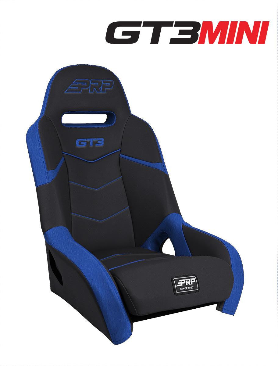 PRP GT3 Mini Suspension Seat - Blue