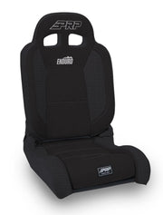 PRP EnduroDaily Reclining Suspension Seat - Black Suede, Passenger