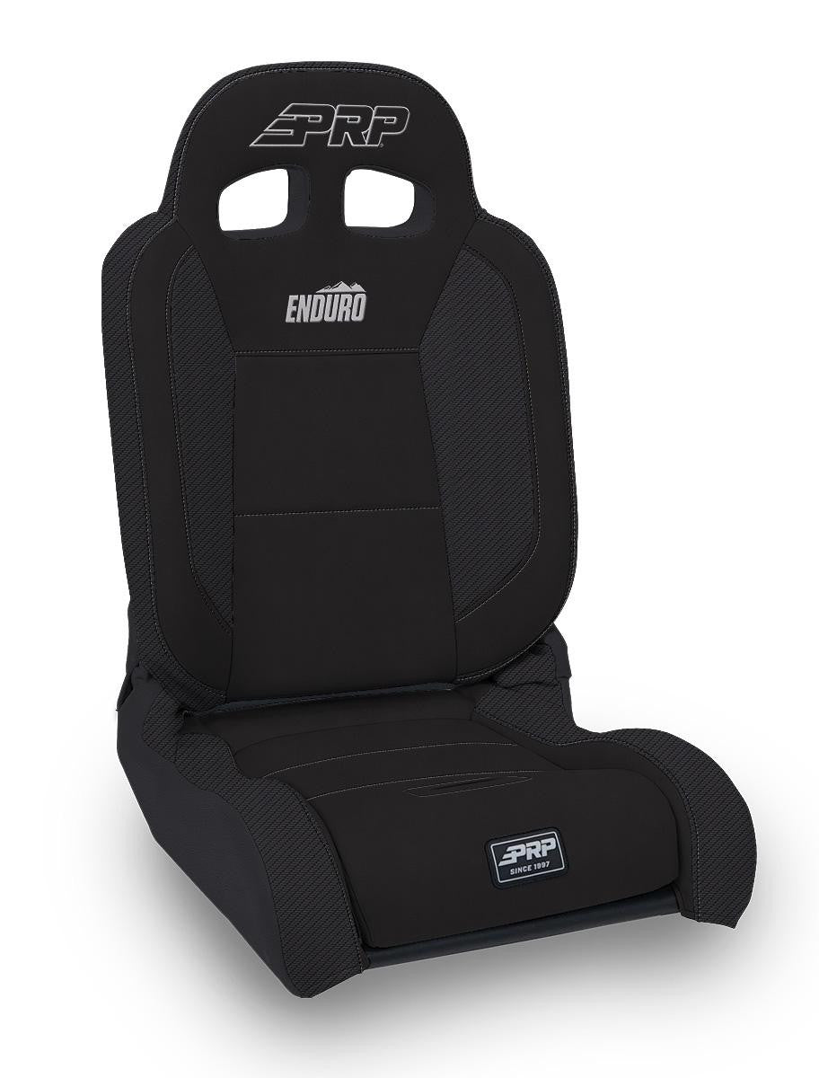 PRP EnduroDaily Reclining Suspension Seat - Black Suede, Passenger