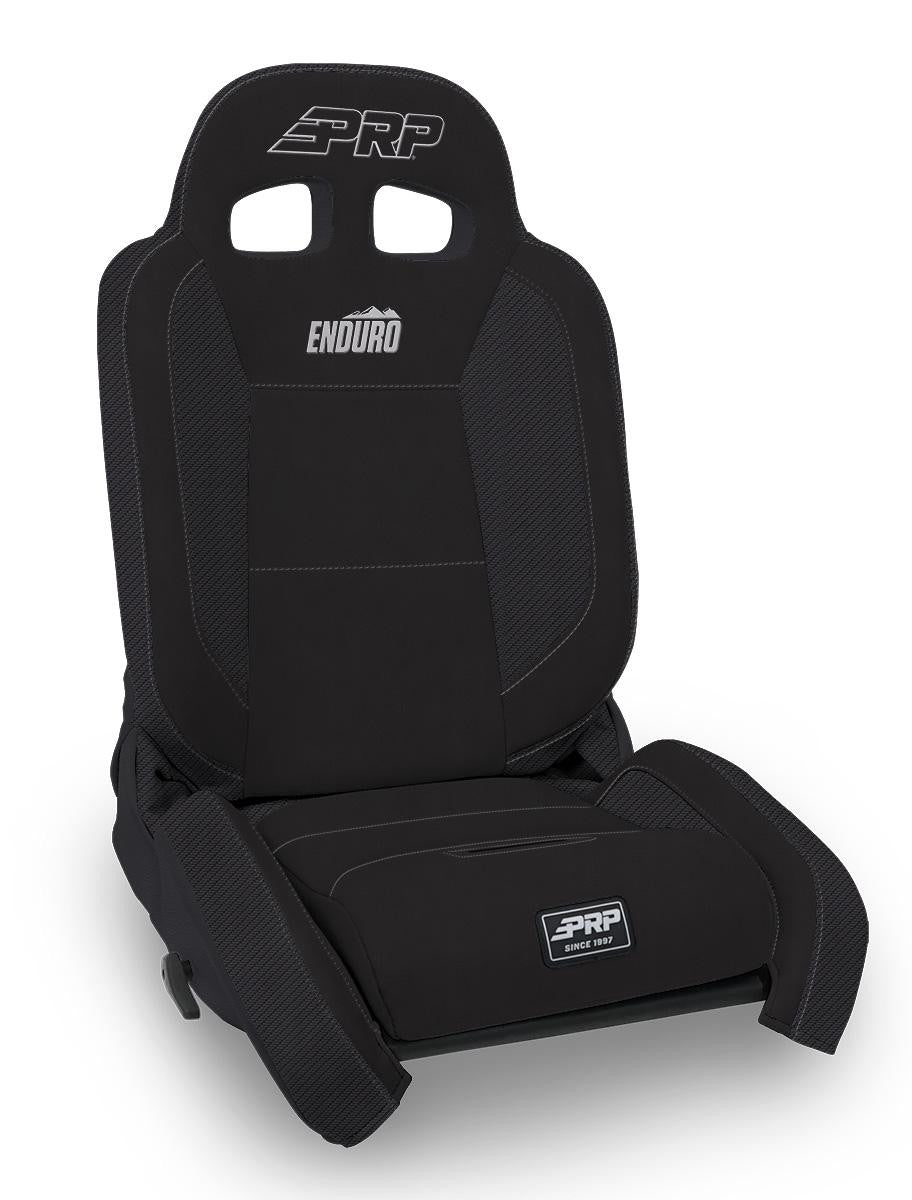 PRP EnduroTrail Reclining Suspension Seat - Black Suede, Driver