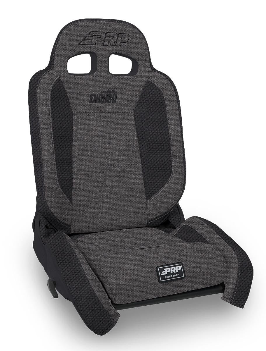 PRP EnduroTrail Reclining Suspension Seat - Gray Tweed, Driver