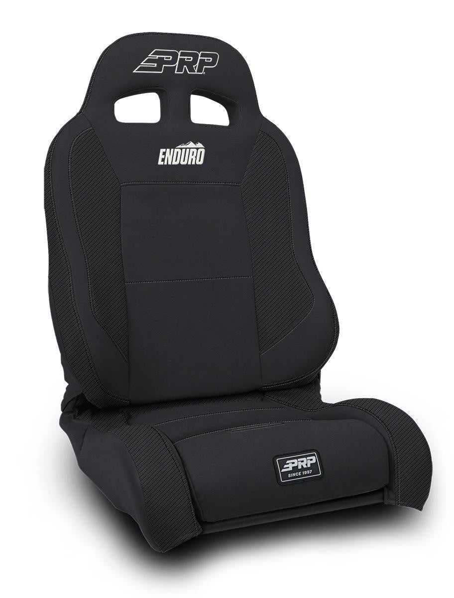 PRP EnduroTrek Reclining Suspension Seat - Black Vinyl, Passenger
