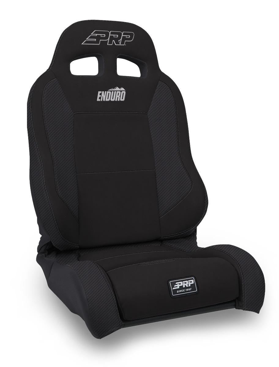 PRP EnduroTrek Reclining Suspension Seat - Black Suede, Driver