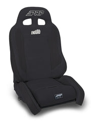 PRP EnduroCrawl Reclining Suspension Seat - Black Vinyl, Driver