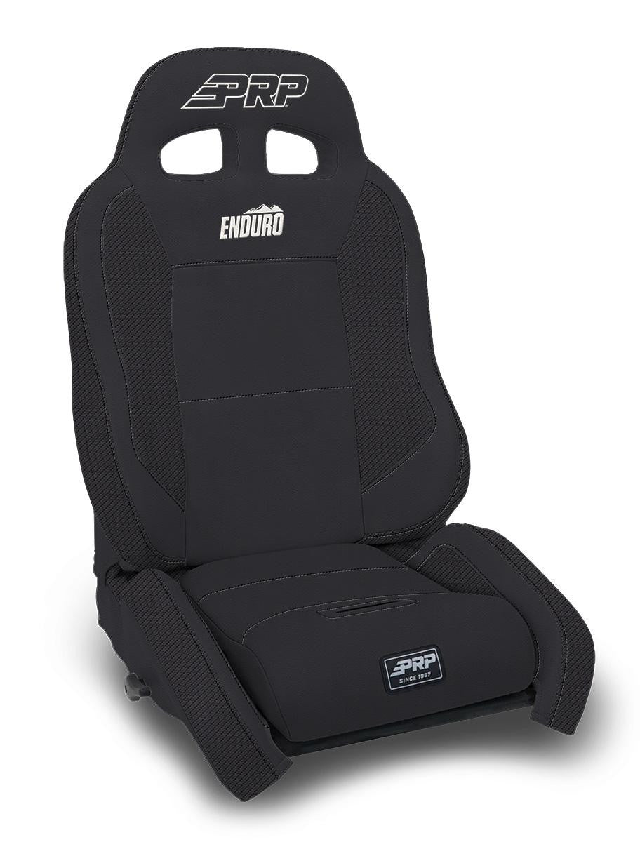 PRP EnduroCrawl Reclining Suspension Seat - Black Vinyl, Driver