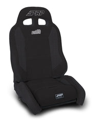 PRP EnduroCrawl Reclining Suspension Seat - Black Suede, Driver