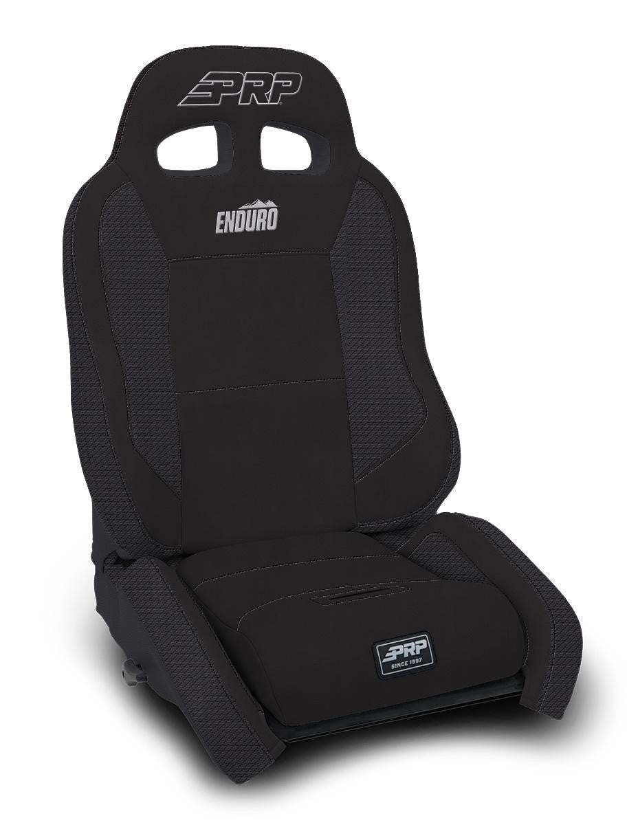 PRP EnduroCrawl Reclining Suspension Seat - Black Suede, Driver