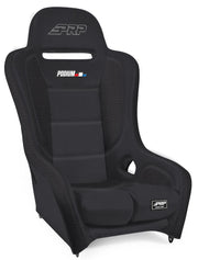 PRP Podium Elite Suspension Seat - Black Vinyl