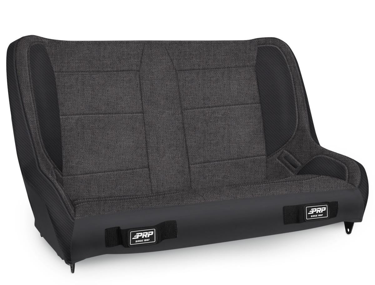 PRP Elite Series Rear Bench for Jeep CJ-7/Wrangler YJ - Gray