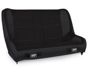 PRP Elite Series Rear Bench for Jeep Wrangler TJ, LJ, JK - Black