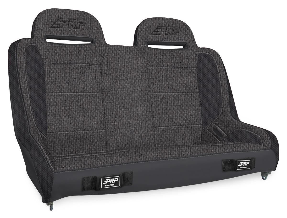 PRP Elite Series Rear Bench for Jeep Wrangler JKU/JLU - Gray