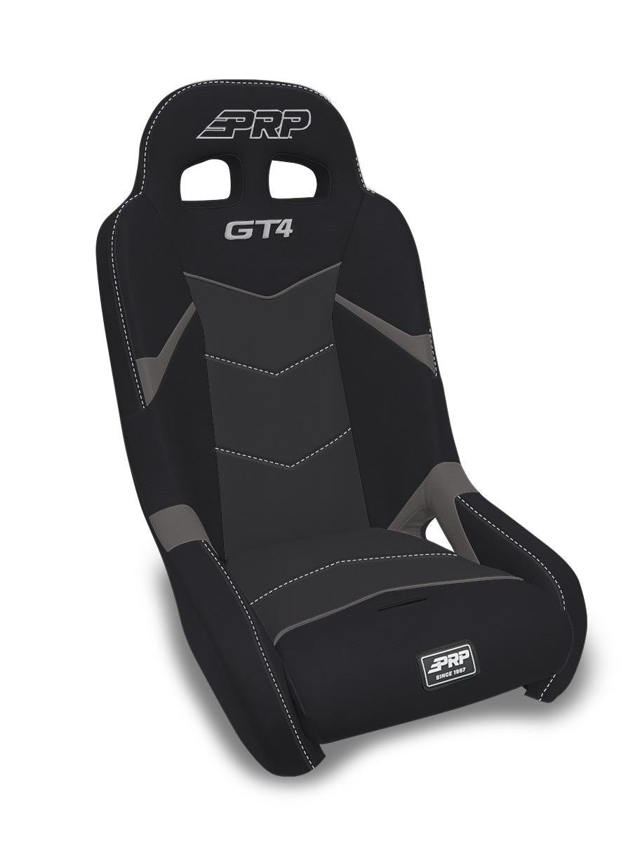 PRP GT4 Suspension Seat - Black & Gray