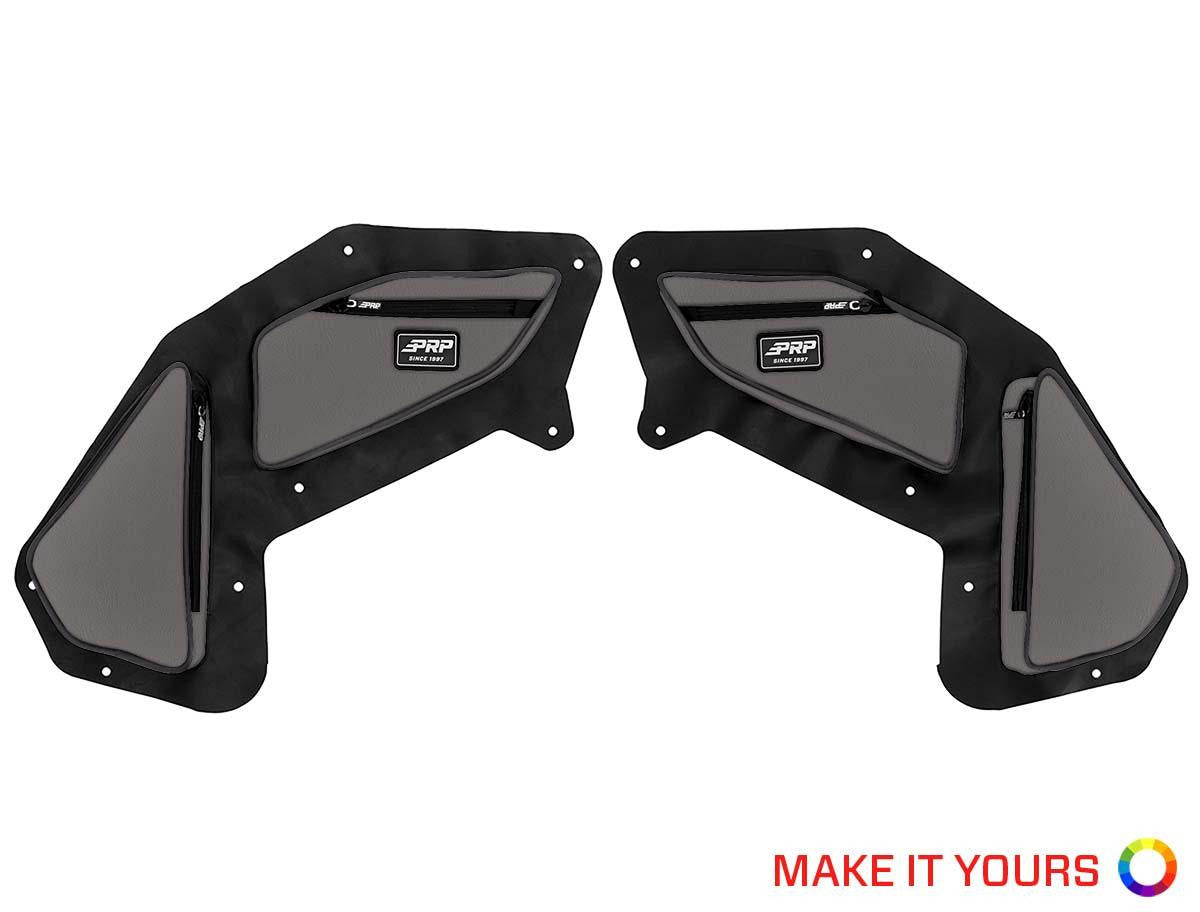 PRP Rear Door Bags for 2020-24 Polaris RZR PRO XP4, PRO R4, Turbo R4 (Pair), Custom