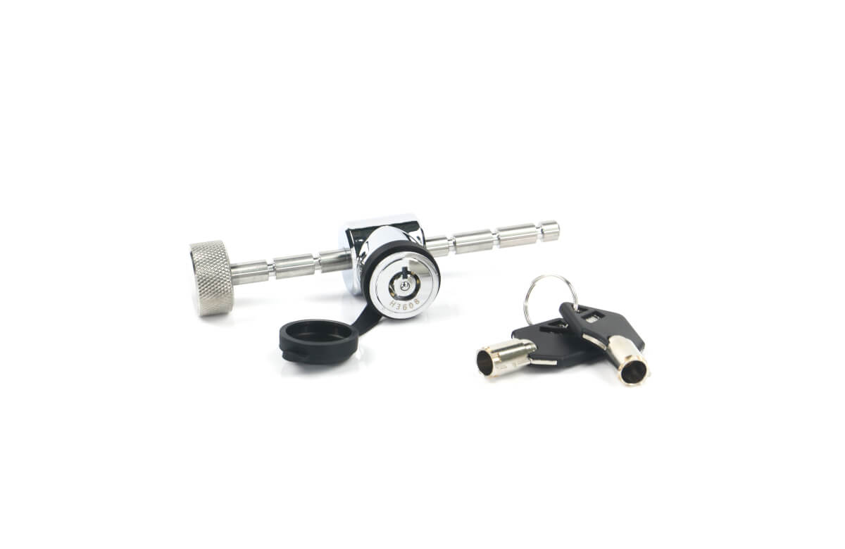 Weigh Safe Adjustable Trailer Coupler Latch Lock – Stainless Steel