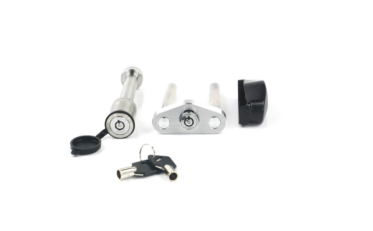 Weigh Safe Combo Hitch Lock – Dual Pin Lock Plate & Locking Pin, Keyed Alike