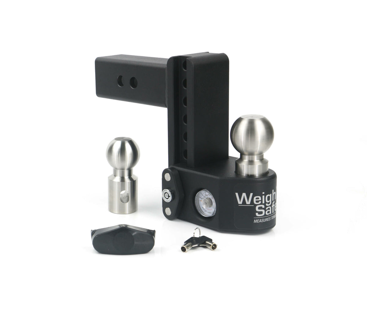 Weigh Safe Steel Drop Hitch with Built-in Scale