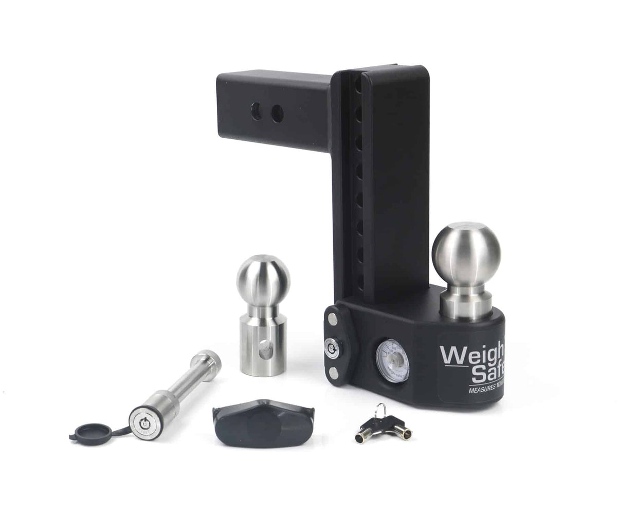 Weigh Safe Steel Drop Hitch with Built-in Scale
