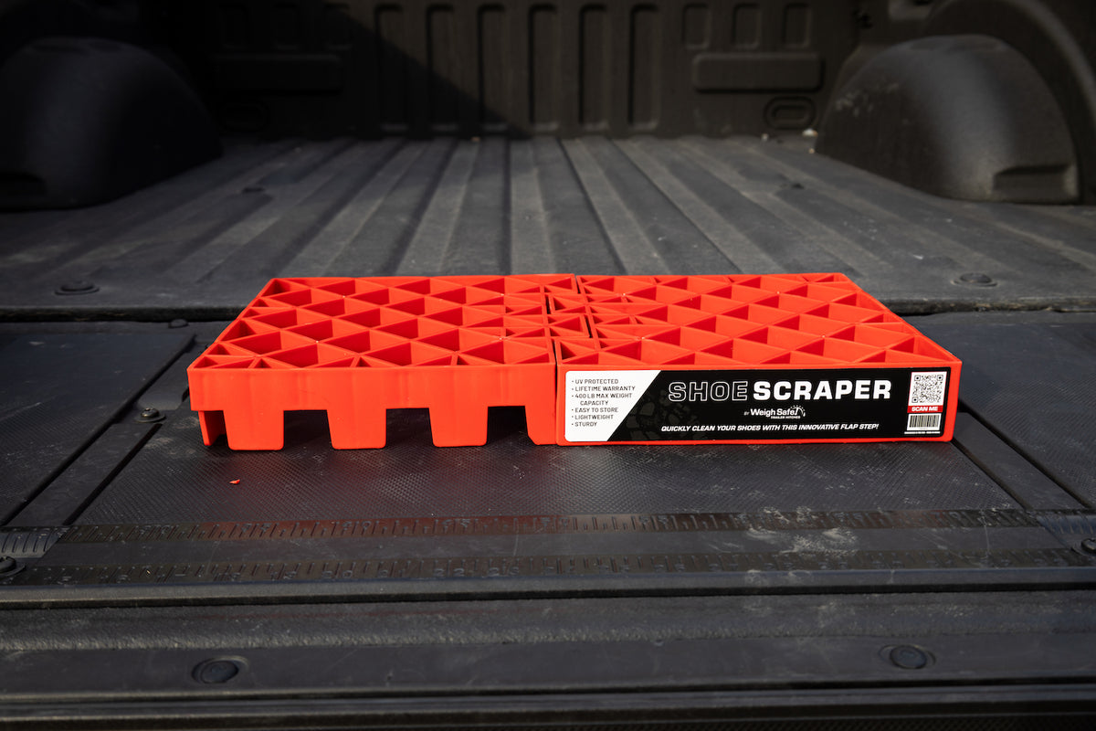 Weigh Safe Flap Step Shoe Scraper with Bag