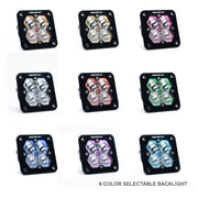Squadron 2.0 Sport Black Flush Mount backlight