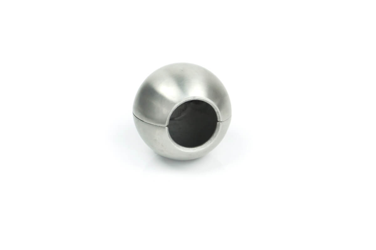 Weigh Safe Universal 2in to 2-5/16in Clam Shell Ball Converter – Stainless Steel