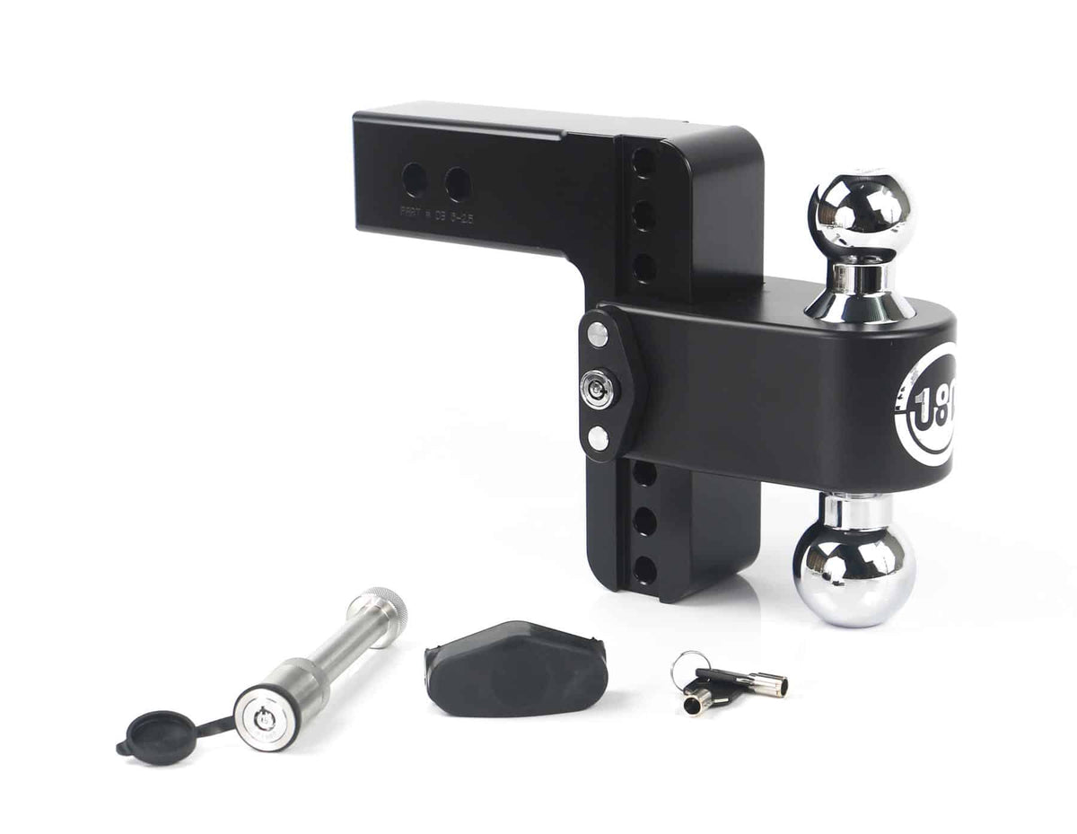 Weigh Safe 180° Hitch – Cerakote Black (Aluminum)