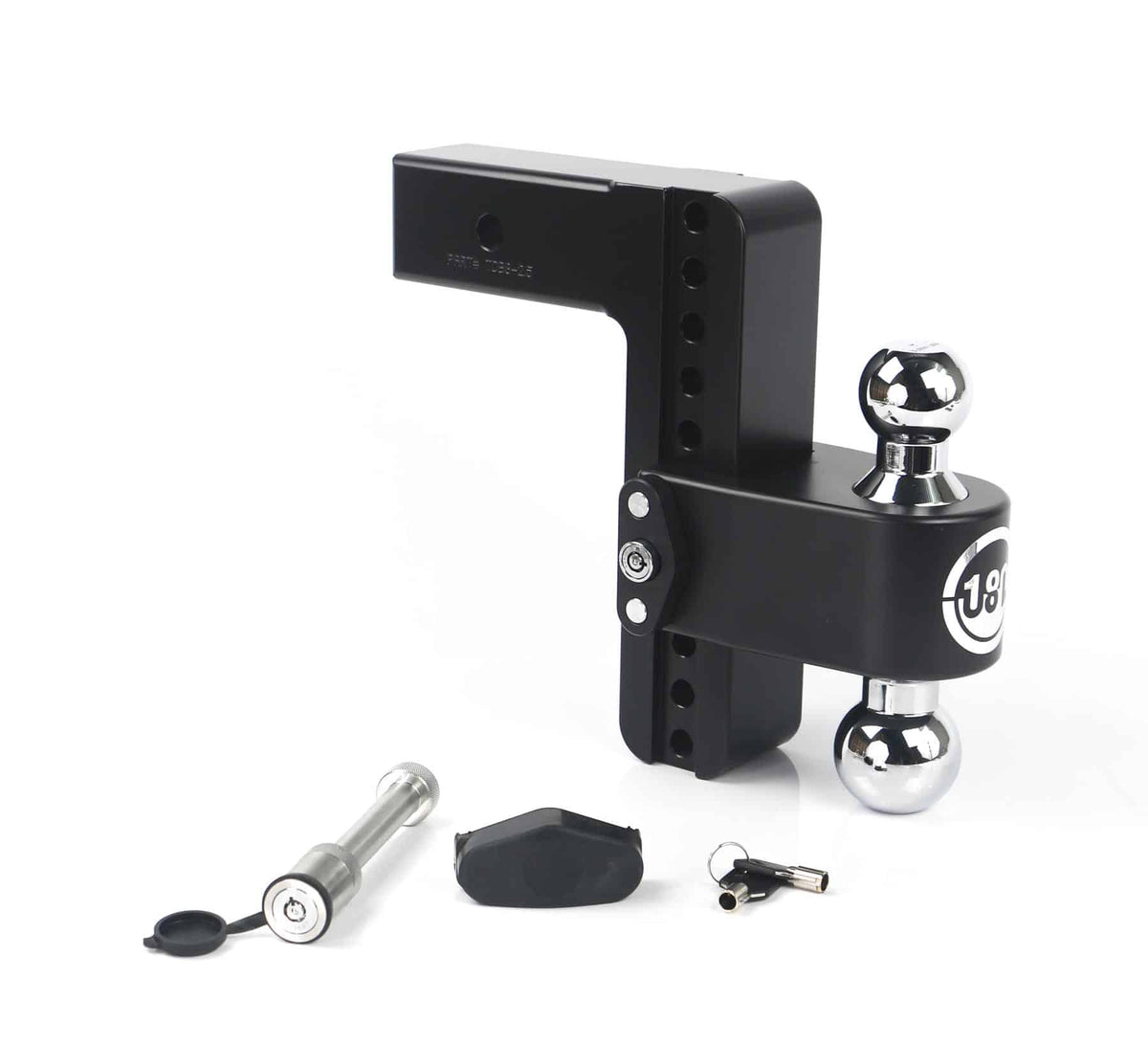 Weigh Safe 180° Hitch – Cerakote Black (Aluminum)