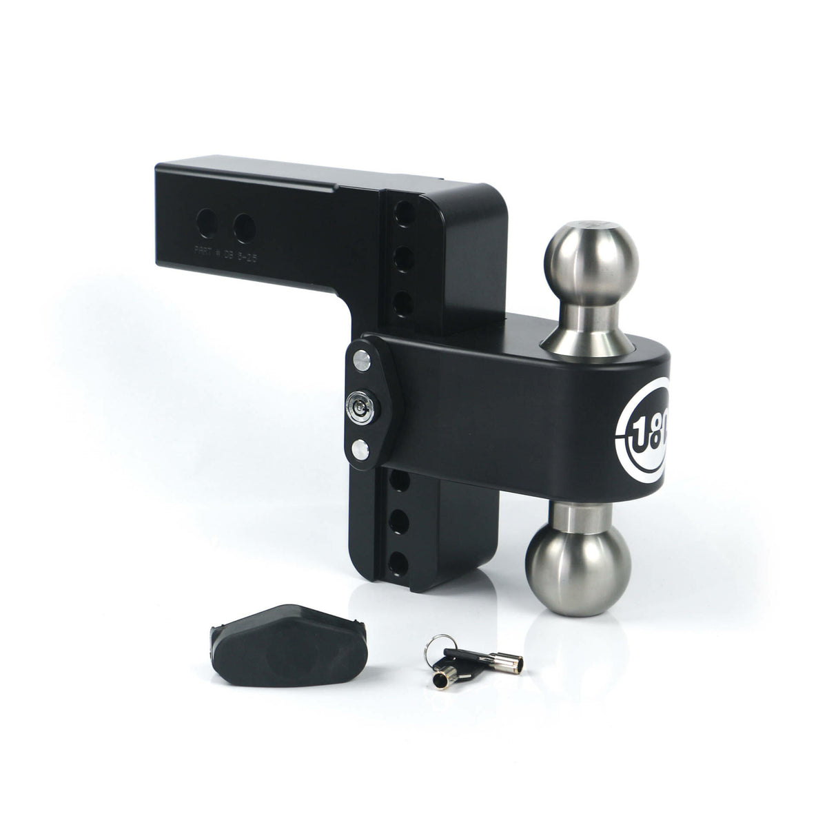Weigh Safe 180° Hitch – Cerakote Black (Aluminum)