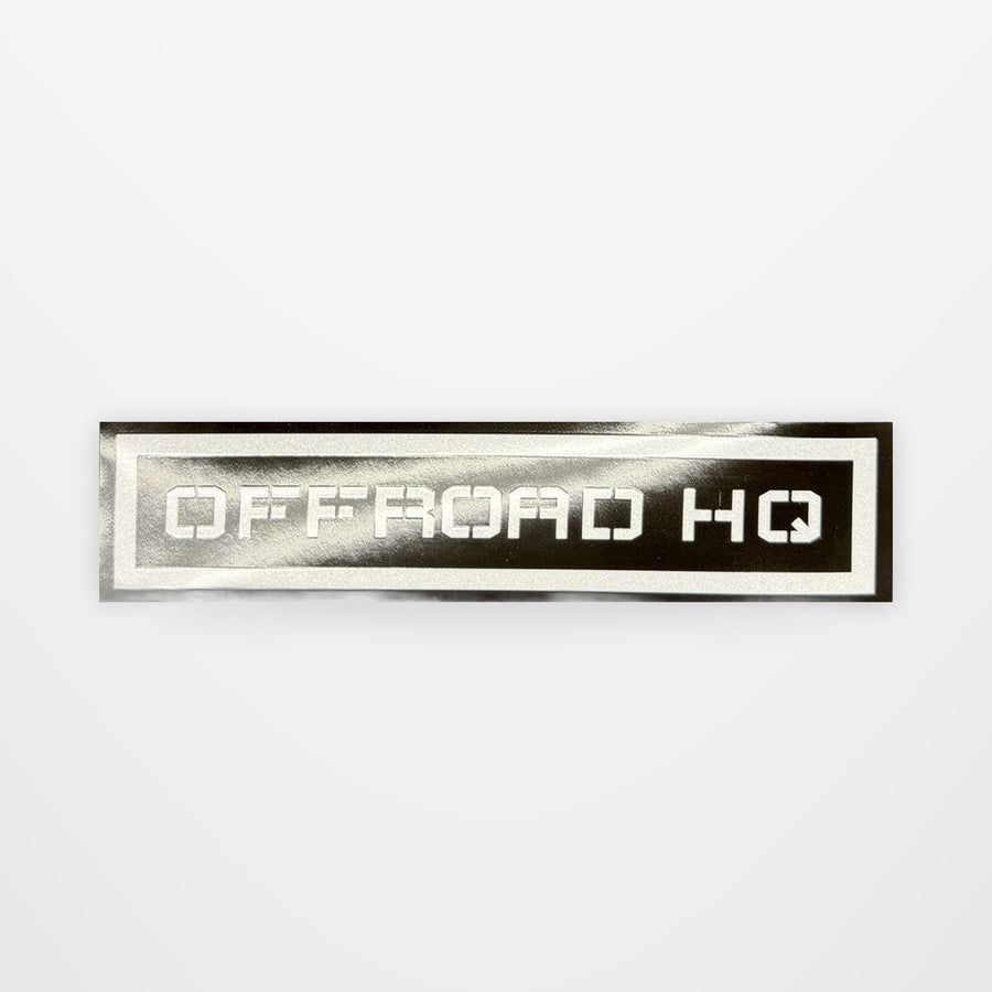 OffRoad HQ Logo Sticker