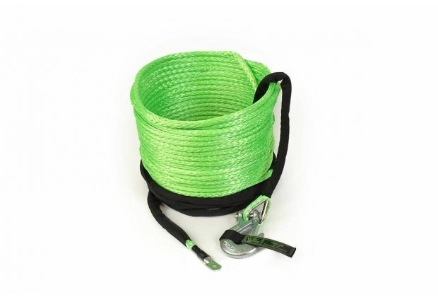 2.0 Santeria Series 3/8" x 80 ft Winch Line for Jeep and Truck - Green - OffRoad HQ