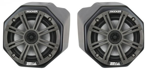 2016-2020 Polaris General Kicker 2-Speaker Plug-&-Play System for Ride Command - OffRoad HQ
