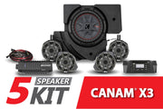 2017-2023 CanAm X3 Complete Kicker 5-Speaker Plug-and-Play System - OffRoad HQ