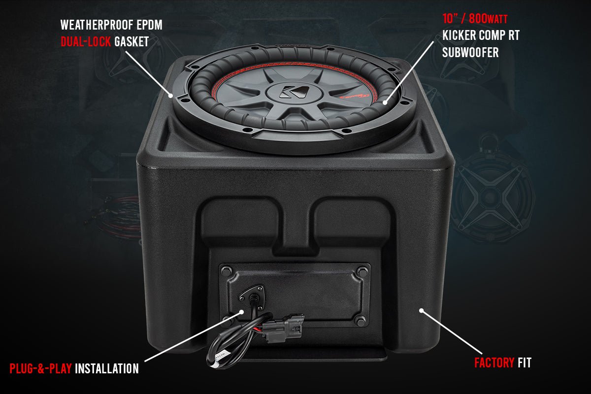 2018-2022 Polaris Ranger XP1000 10in Subwoofer for Ride-Command - OffRoad HQ