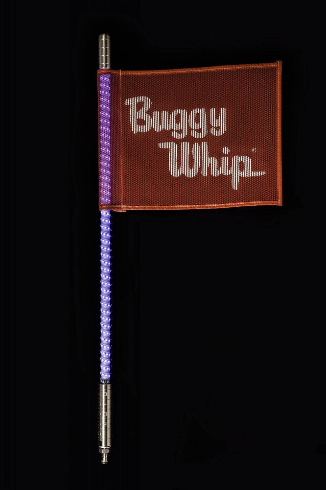 Buggy Whip 6 ft. Solid Color LED Whip and Flag - OffRoad HQ