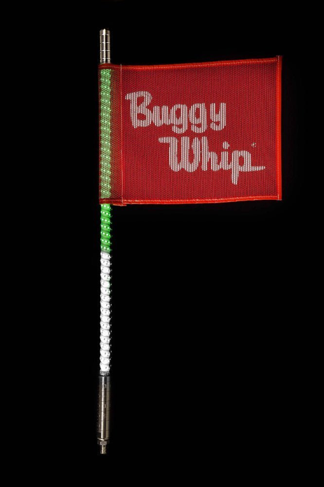 Buggy Whip 8 ft. Multi-Color LED Whip and Flag - OffRoad HQ