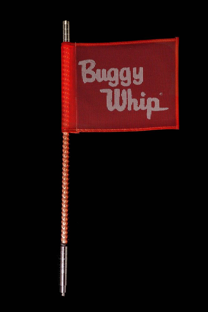 Buggy Whip 8 ft. Solid Color LED Whip and Flag - OffRoad HQ