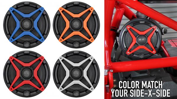 Interchangeable Color Grilles for SSV Works 6.5" Speaker (2 Pair) - OffRoad HQ