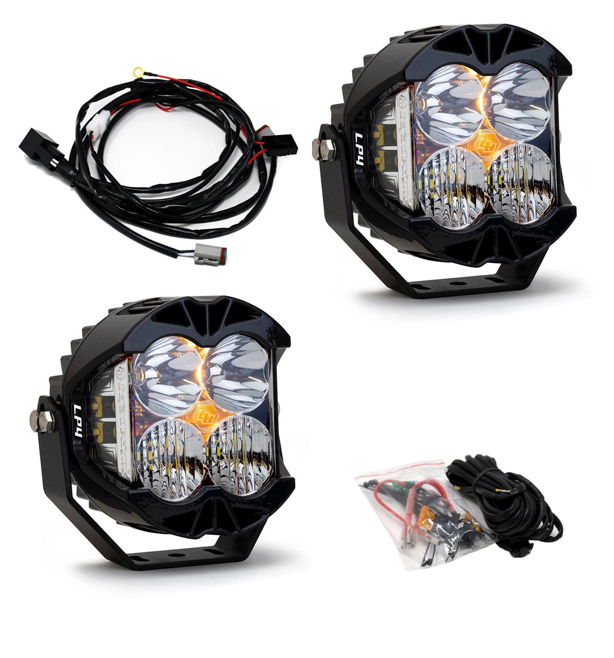 LP4 Pro LED Auxiliary Light Pod Pair- Universal - OffRoad HQ