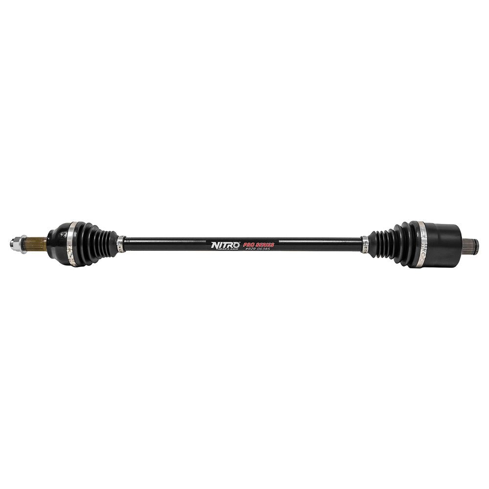 Nitro Gear & Axle RZR-06385 Pro Series SXS Axle HCR Long Travel OEM Front Axle for Polaris Turbo S and General XP - OffRoad HQ