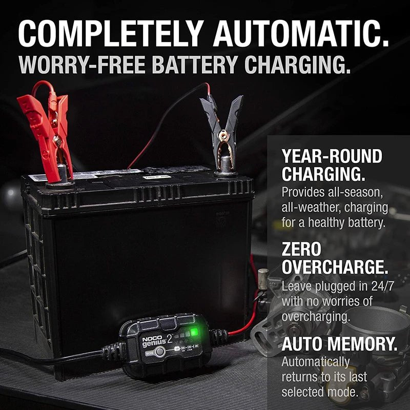 NOCO Battery Charger 2 Amp - OffRoad HQ