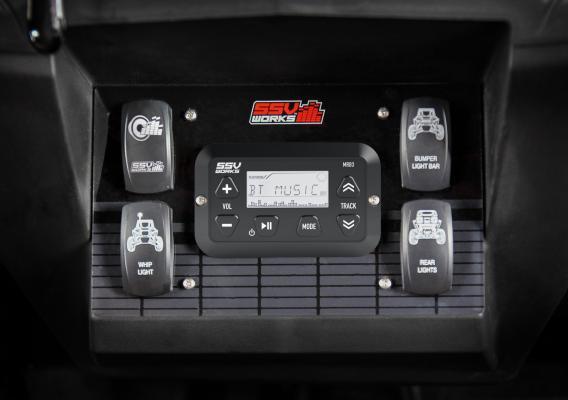 Polaris RZR XP 1000 Dash Mounting Kit for MRB3 Bluetooth Media Controller - OffRoad HQ