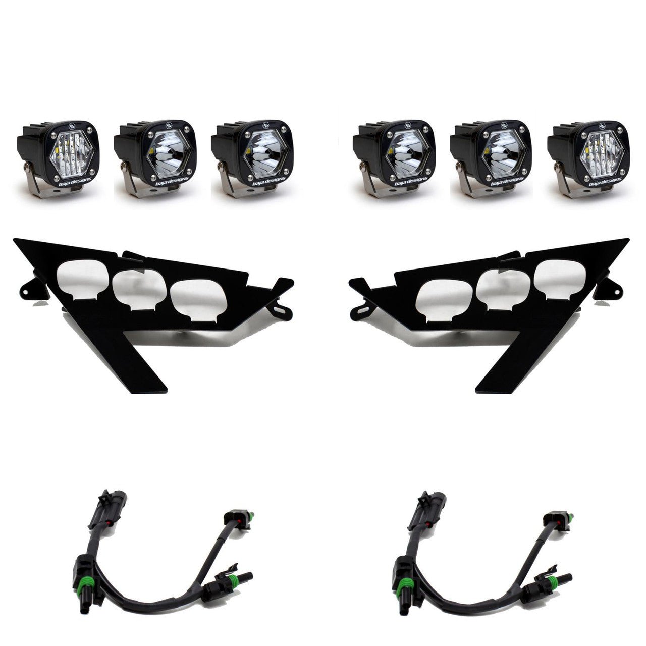 Polaris S1 Triple LED Headlight Kit - OffRoad HQ