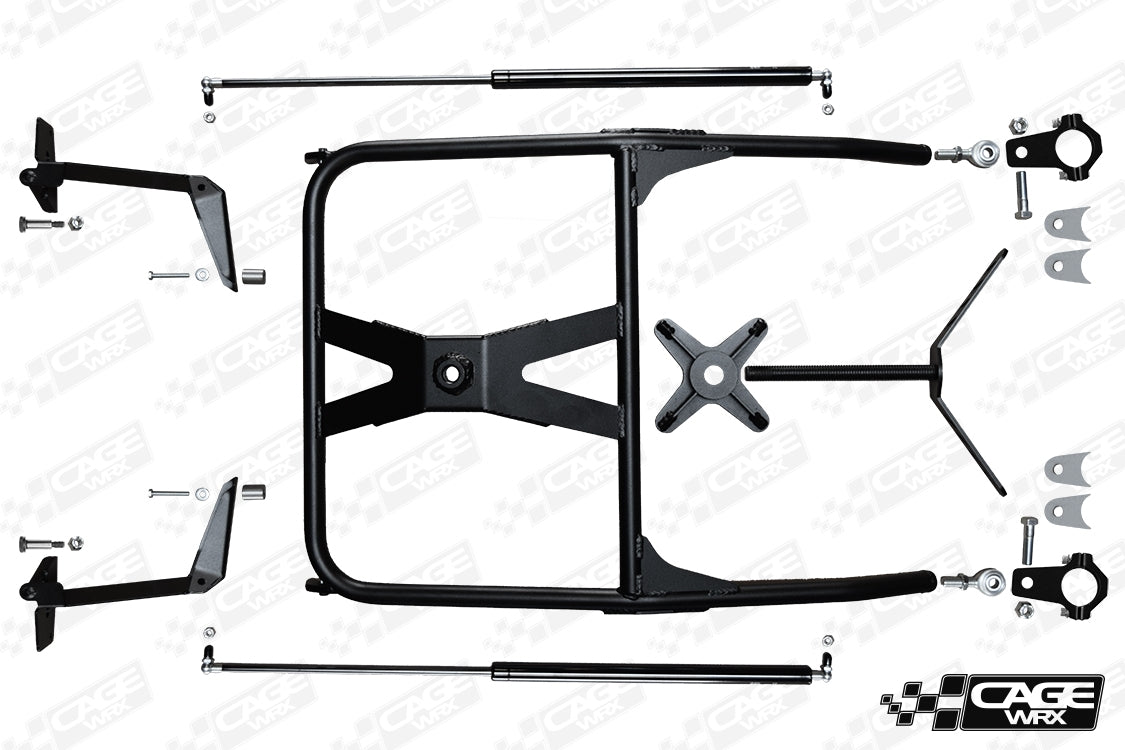 RZR XP 1000/Turbo S Spare Tire Carrier - High - OffRoad HQ