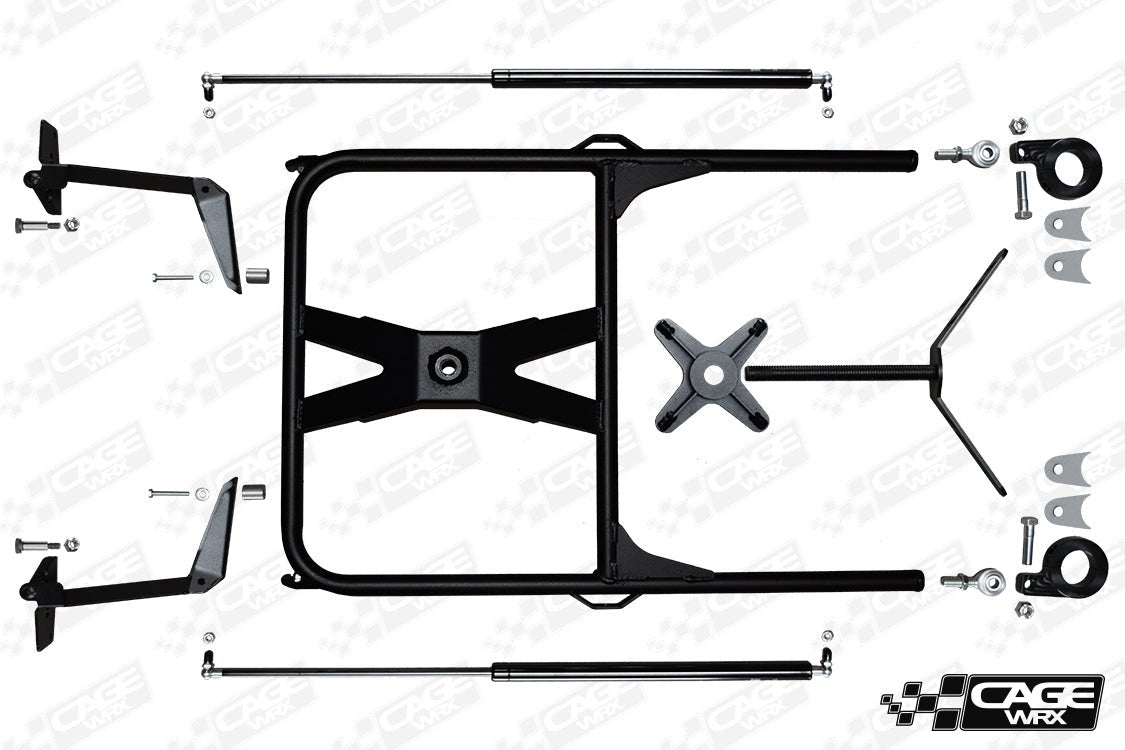 RZR XP 1000/Turbo S Spare Tire Carrier - Standard - OffRoad HQ
