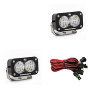 S2 Pro Black LED Auxiliary Light Pod Pair - Universal - OffRoad HQ