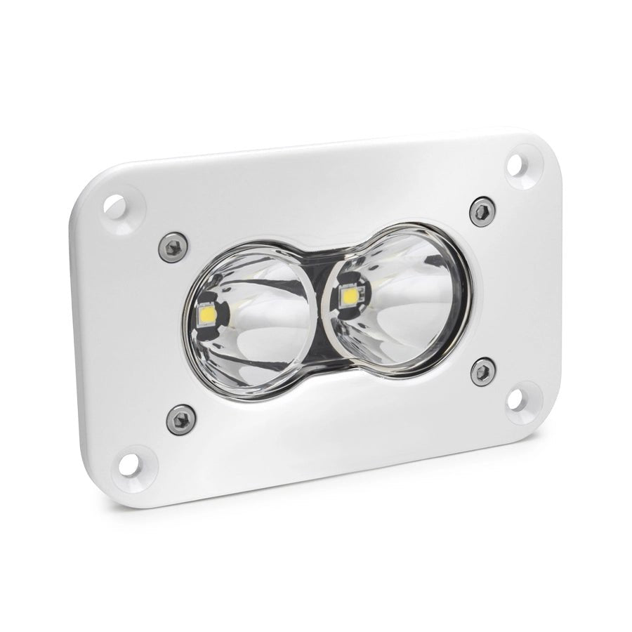 S2 Pro White Flush Mount LED Auxiliary Light Pod - Universal - OffRoad HQ