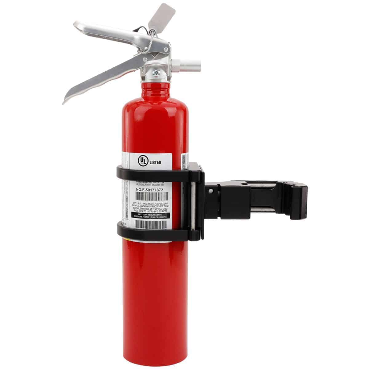 SECTOR SEVEN QUICK RELEASE FIRE EXTINGUISHER MOUNT S7-CL-002 - OffRoad HQ