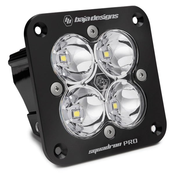 Squadron Pro Black Flush Mount LED Auxiliary Light Pod -Universal - OffRoad HQ